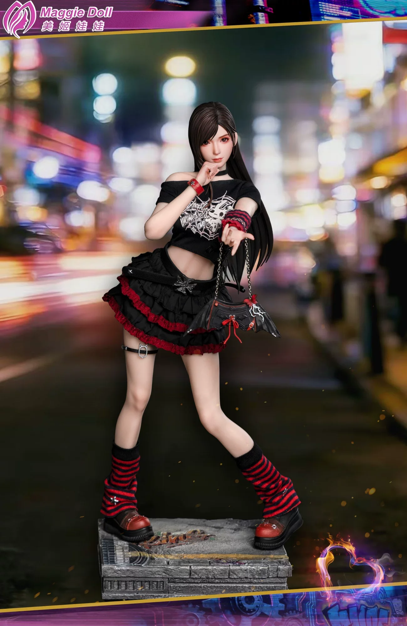 Maggie Doll - 1/6 Street Girl Tia Silicone Action Figure [PRE-ORDER] - Image 5