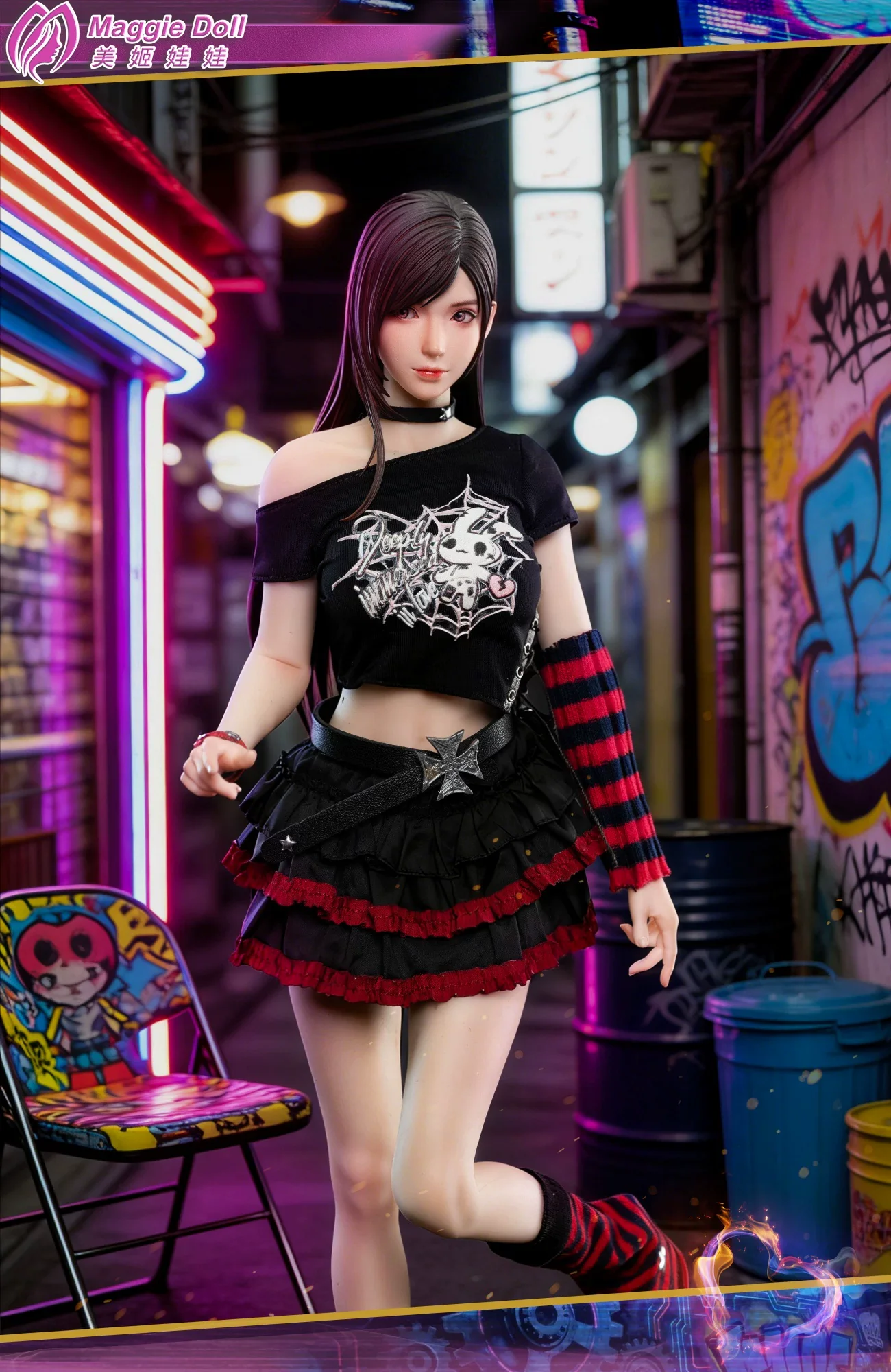 Maggie Doll - 1/6 Street Girl Tia Silicone Action Figure [PRE-ORDER] - Image 7