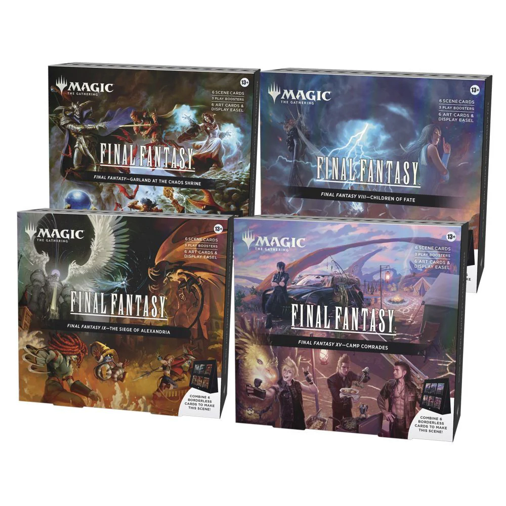 Magic the Gathering - Final Fantasy Holiday Release Scene Box