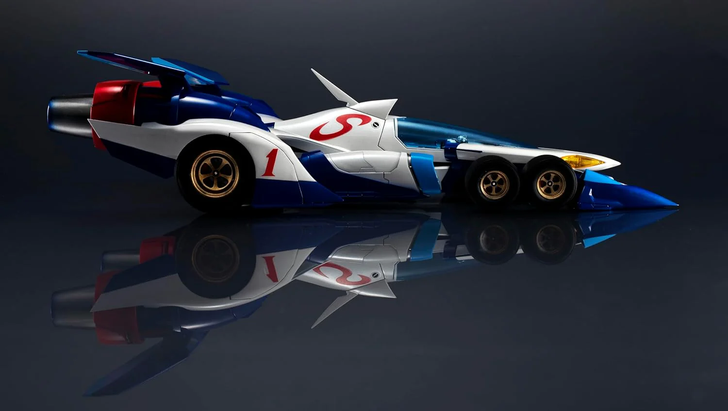 MegaHouse - 1/18 Variable Action Hi-SPEC Future GPX Cyber Formula SIN nu Asurada AKF-0/G - Image 15