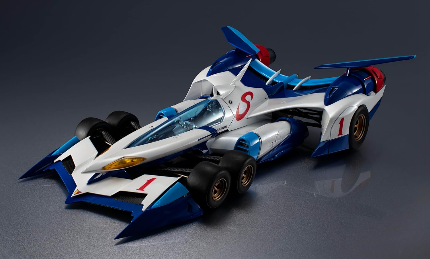 MegaHouse - 1/18 Variable Action Hi-SPEC Future GPX Cyber Formula SIN nu Asurada AKF-0/G - Image 2