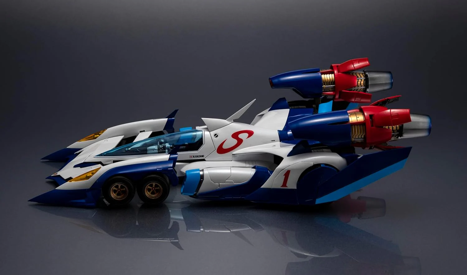 MegaHouse - 1/18 Variable Action Hi-SPEC Future GPX Cyber Formula SIN nu Asurada AKF-0/G - Image 8