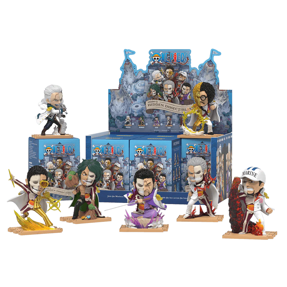 Mighty Jaxx - One Piece Freeny's Hidden Dissectibles (Marines Edition) Blind Box
