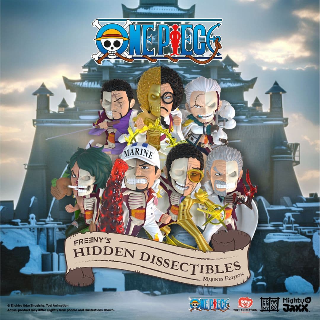 Mighty Jaxx - One Piece Freeny's Hidden Dissectibles (Marines Edition) Blind Box - Image 17