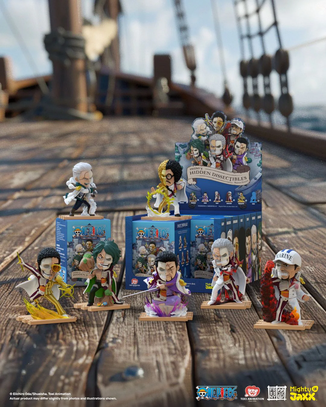 Mighty Jaxx - One Piece Freeny's Hidden Dissectibles (Marines Edition) Blind Box - Image 18
