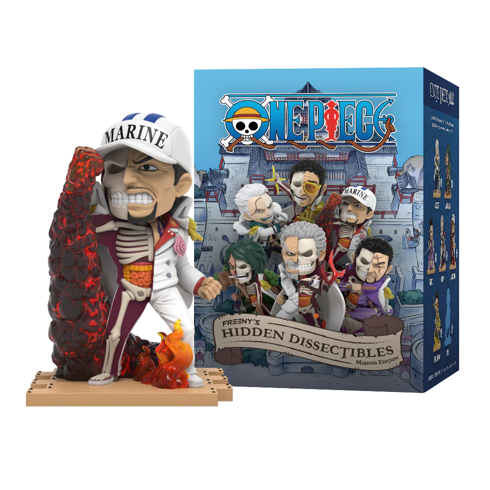 Mighty Jaxx - One Piece Freeny's Hidden Dissectibles (Marines Edition) Blind Box - Image 4