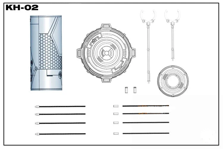 Model Kit and Figures 1/12 Scale Light Up Base - Deluxe - Image 8
