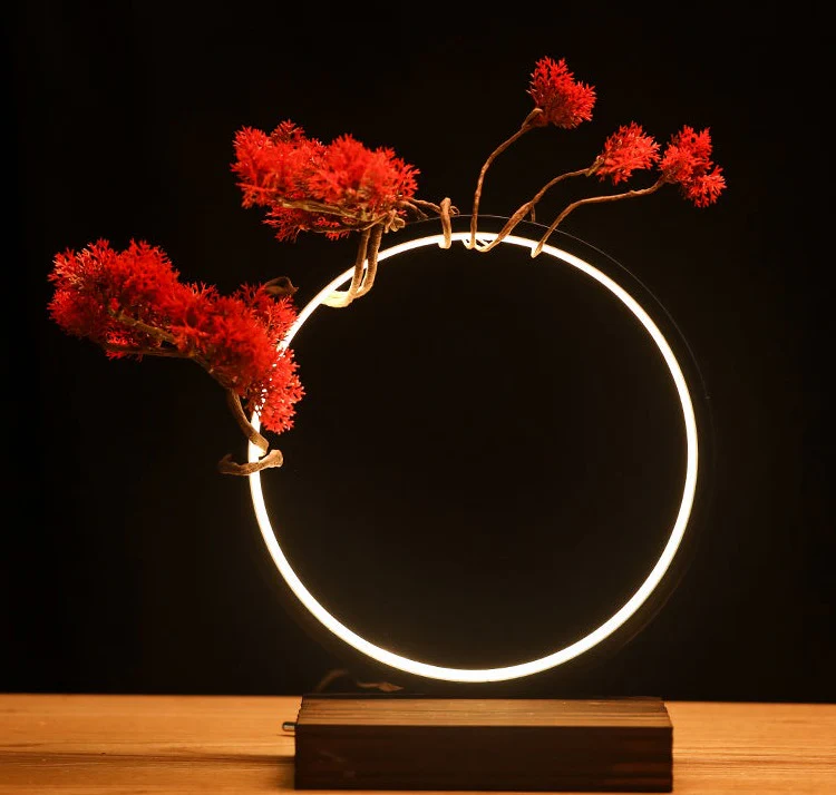 Model Kit and Figures Dimmable LED Display Stand (Gundam Astray Red) - Image 11