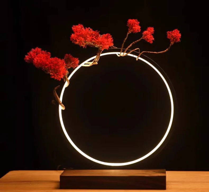 Model Kit and Figures Dimmable LED Display Stand (Gundam Astray Red) - Image 12