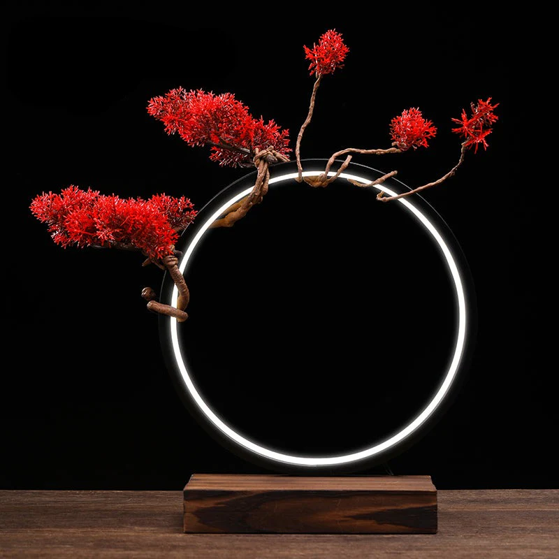 Model Kit and Figures Dimmable LED Display Stand (Gundam Astray Red) - Image 9