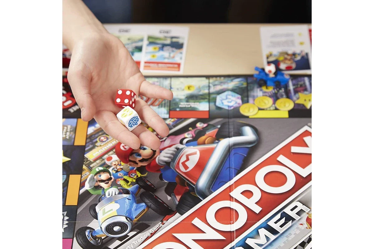 Monopoly - Gamer Mario Kart Race for highest score Board Game - Image 3