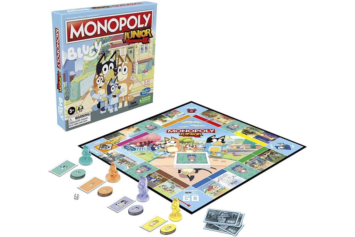 Monopoly - Junior Edition Board Game Bluey - Image 3