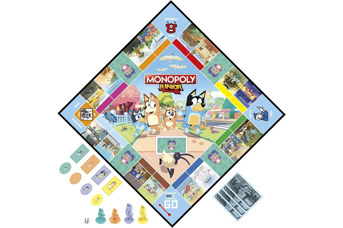 Monopoly - Junior Edition Board Game Bluey - Image 4