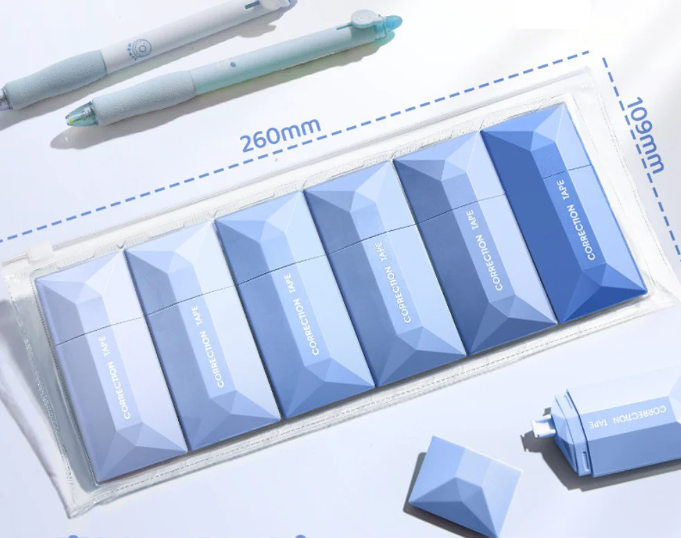 MOYL Correction Tape 5mm x 6m Pack of 6 - Image 6
