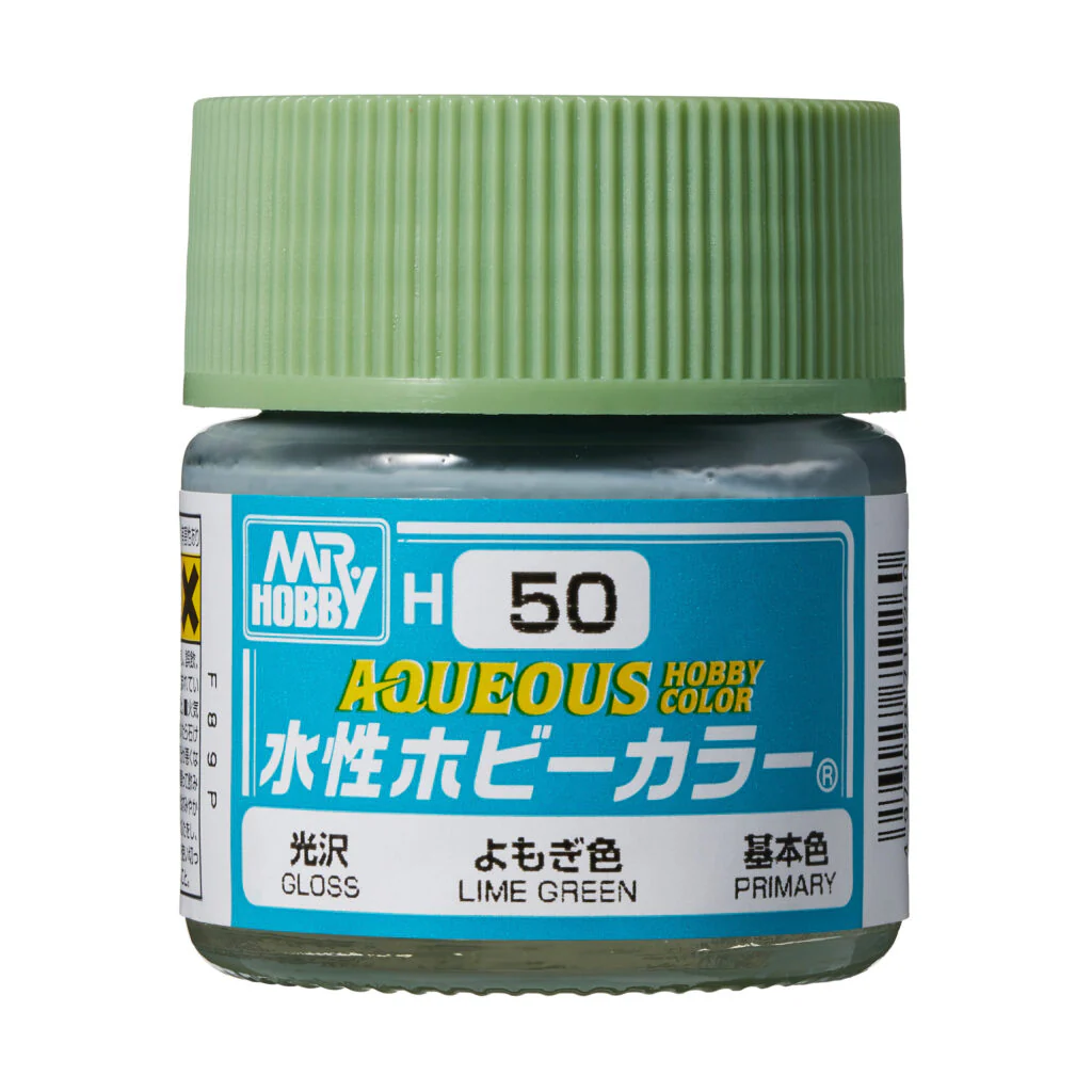 MR HOBBY - GSI Creos Aqueous Hobby Color Gloss Lime Green H50 10ml