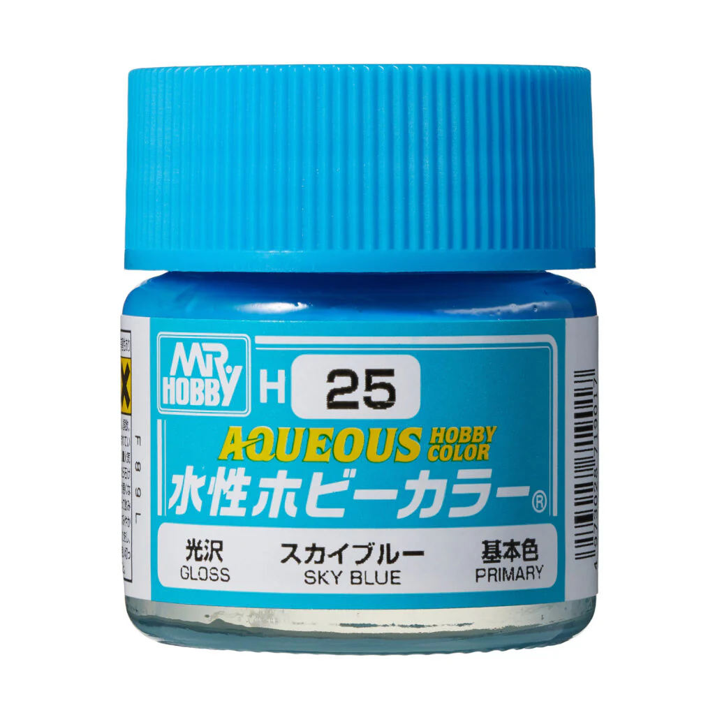 MR HOBBY - GSI Creos Aqueous Hobby Color Gloss Sky Blue H25 10ml