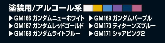 MR HOBBY - GSI Creos GMS124 Gundam Marker Advanced 6 colors set - Image 3