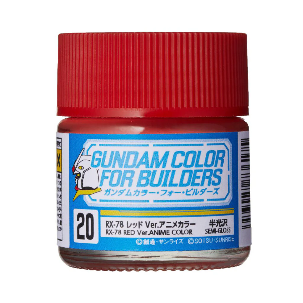 MR HOBBY - GSI Creos Gundam Color for Builders RX-78 Red Ver. 10ml UG20