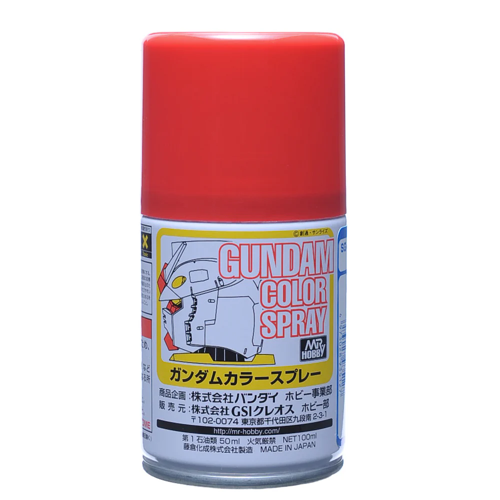 MR HOBBY - GSI Creos Gundam Color Spray Sazabi Red 40ml SG12