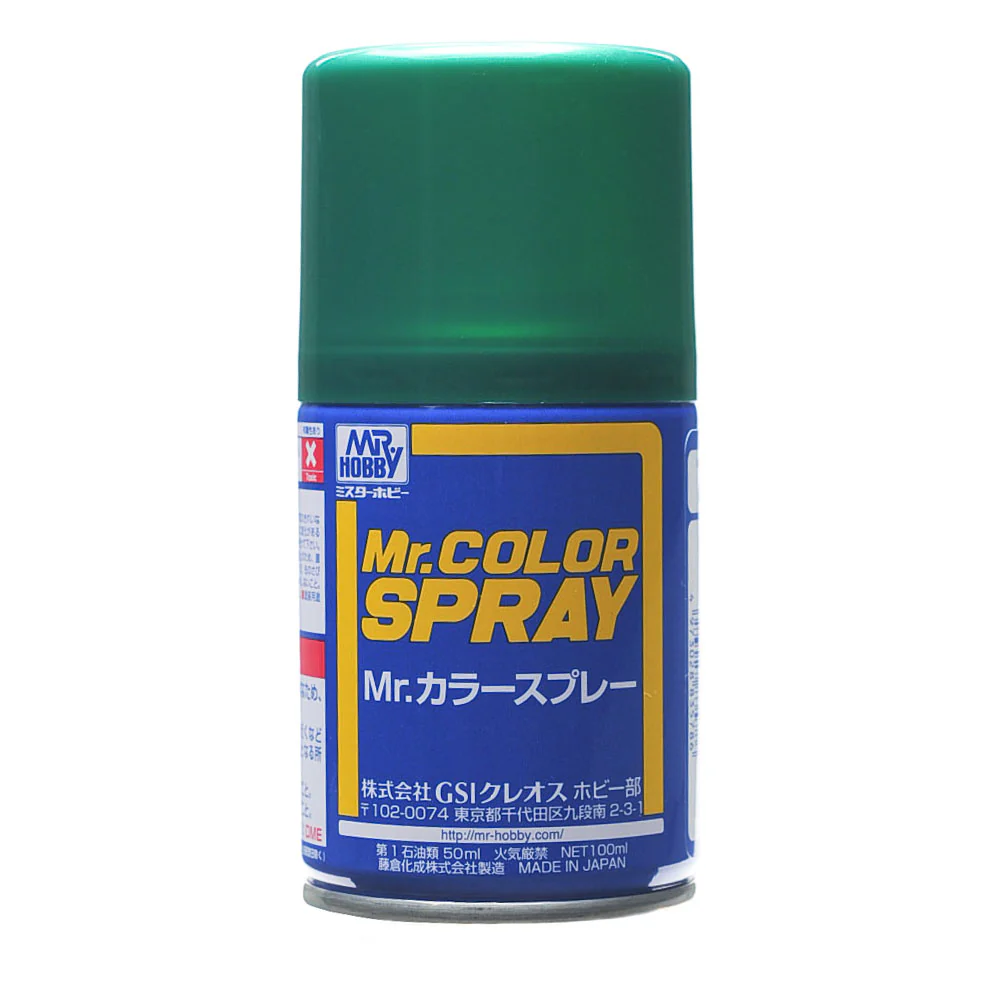 MR HOBBY - GSI Creos Mr. Color Spray Metallic Green 40ml S77
