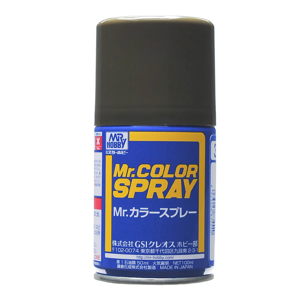 MR HOBBY - GSI Creos Mr. Color Spray Olive Drab (2) 40ml S38