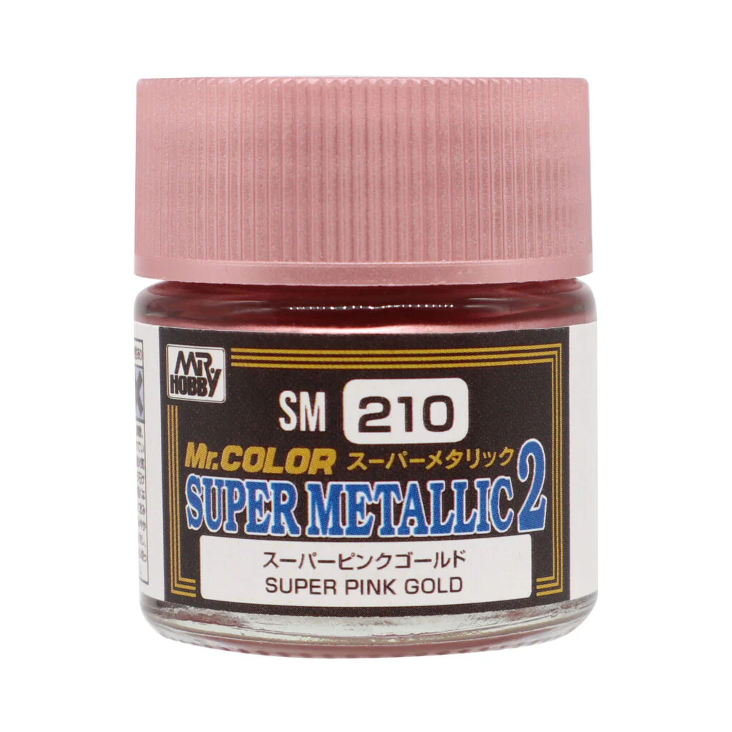 MR HOBBY - GSI Creos Mr. Color Super Metallic Color II Super Pink Gold 10ml SM210