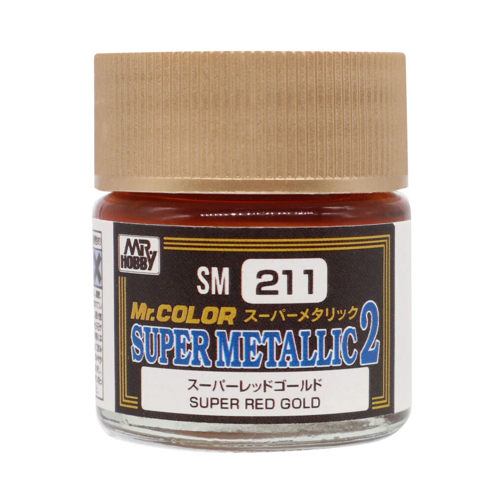MR HOBBY - GSI Creos Mr. Color Super Metallic Color II Super Red Gold 10ml SM211