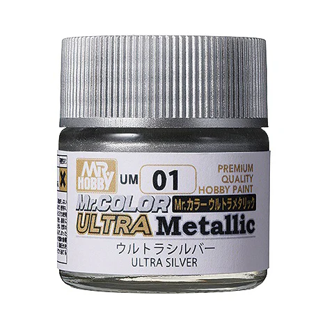 MR HOBBY - GSI Creos Mr. Color Ultra Metallic Color II Ultra Silver 10ml UM01