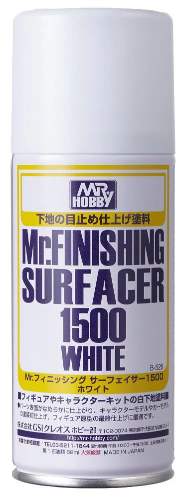 MR HOBBY - GSI Creos Mr. Finishing Surfacer 1500 White B529