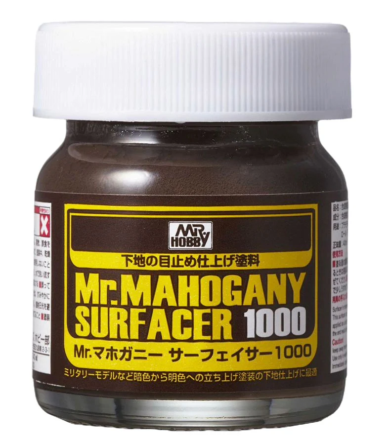 MR HOBBY - GSI Creos Mr. Mahogany Surfacer 1000 40ml SF290
