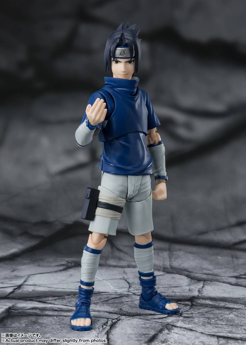 Naruto -  S.H.Figuarts Sasuke Uchiha  A Genius Ninja with Uchiha Blood - Image 2