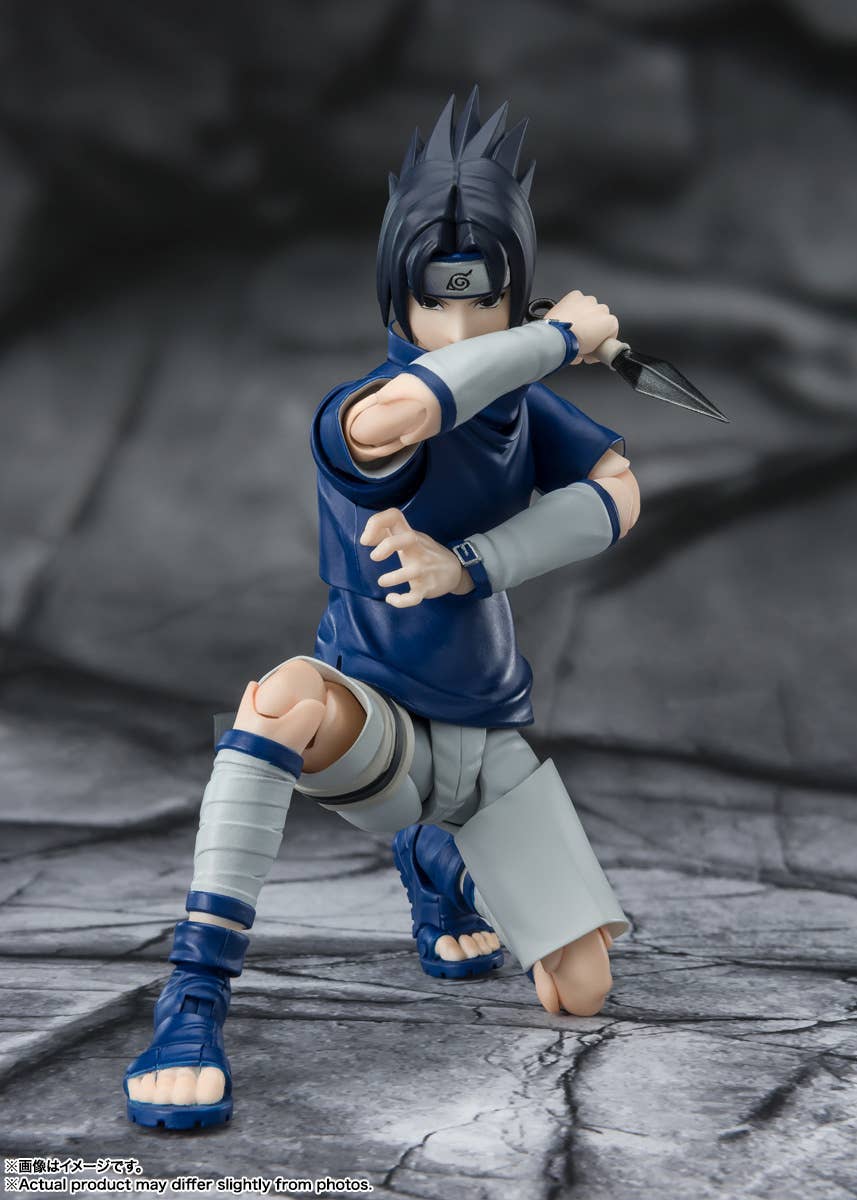 Naruto -  S.H.Figuarts Sasuke Uchiha  A Genius Ninja with Uchiha Blood - Image 3