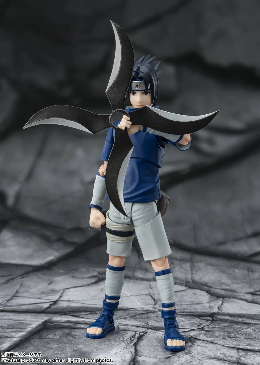 Naruto -  S.H.Figuarts Sasuke Uchiha  A Genius Ninja with Uchiha Blood - Image 4