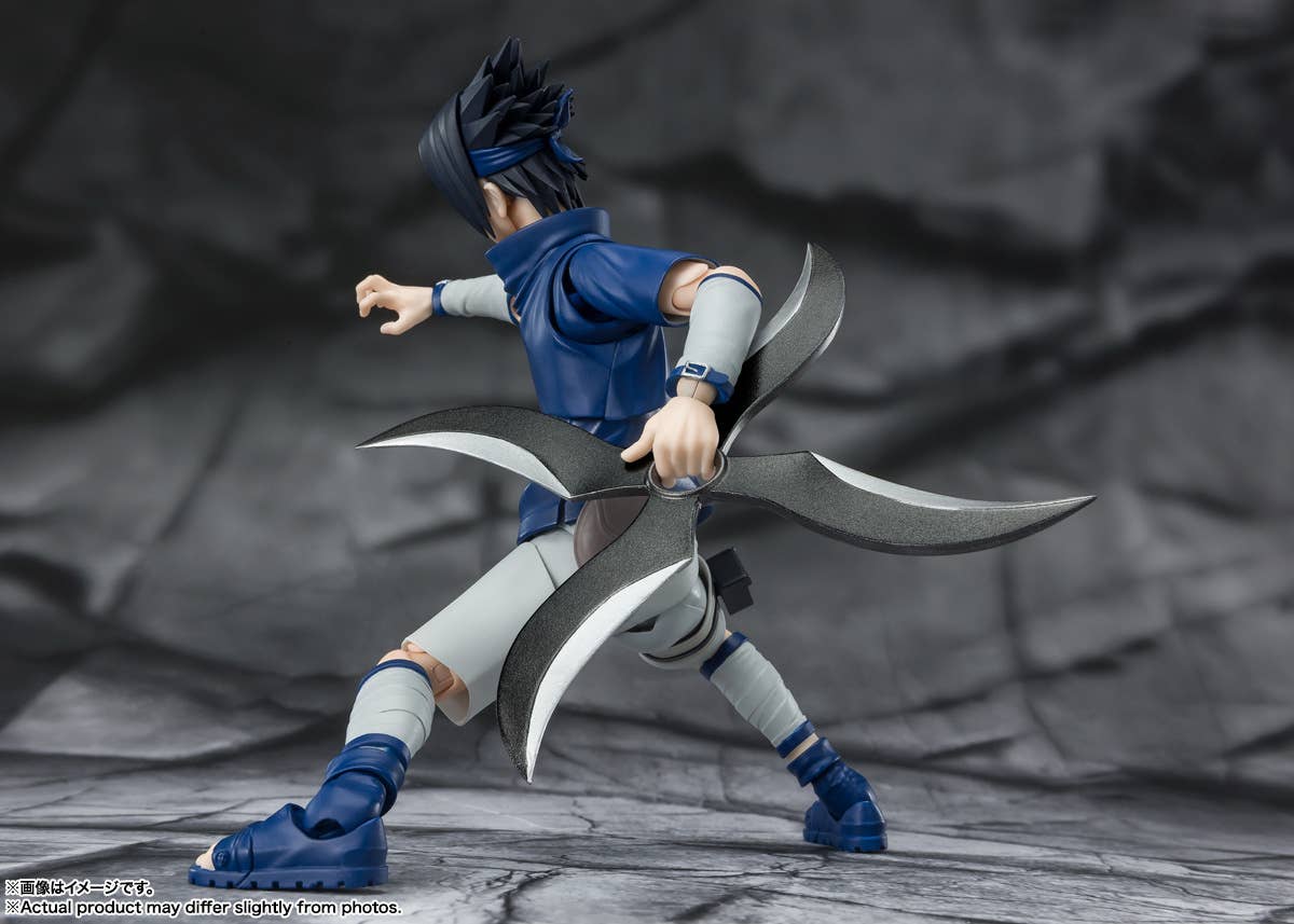Naruto -  S.H.Figuarts Sasuke Uchiha  A Genius Ninja with Uchiha Blood - Image 5