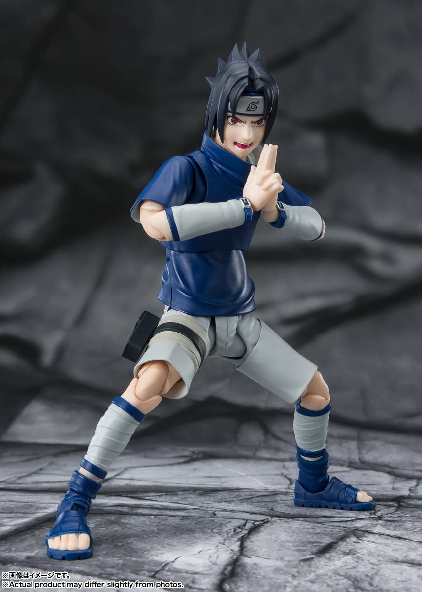 Naruto -  S.H.Figuarts Sasuke Uchiha  A Genius Ninja with Uchiha Blood - Image 6