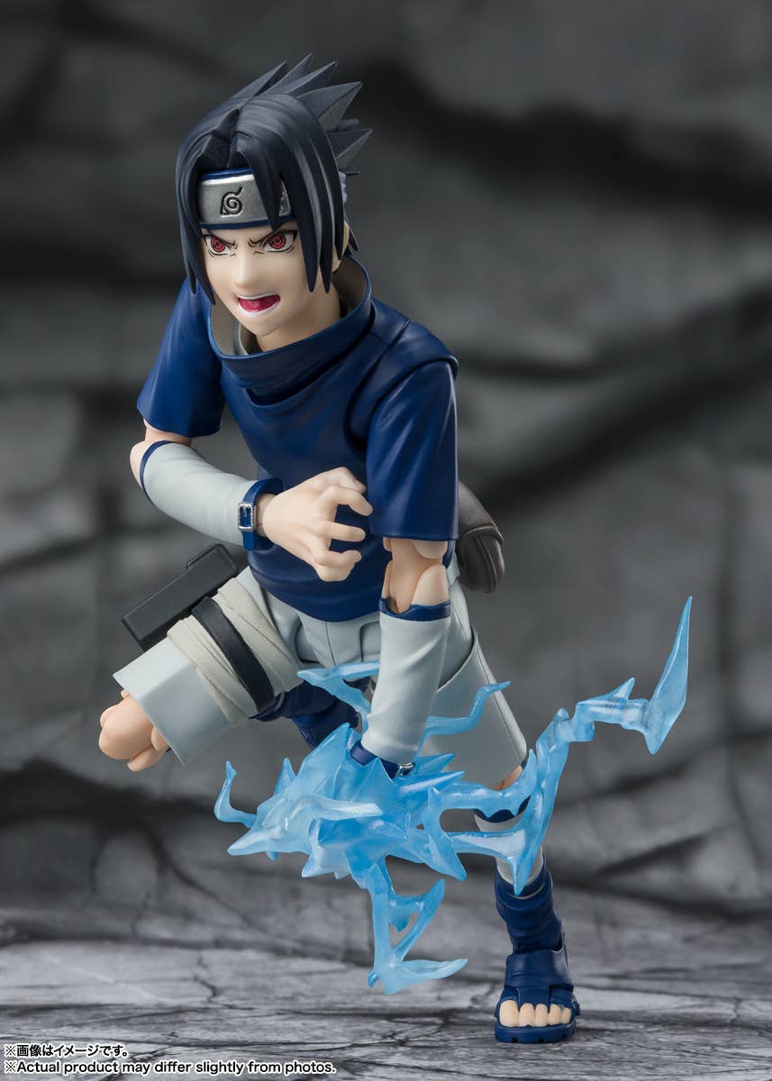 Naruto -  S.H.Figuarts Sasuke Uchiha  A Genius Ninja with Uchiha Blood - Image 7