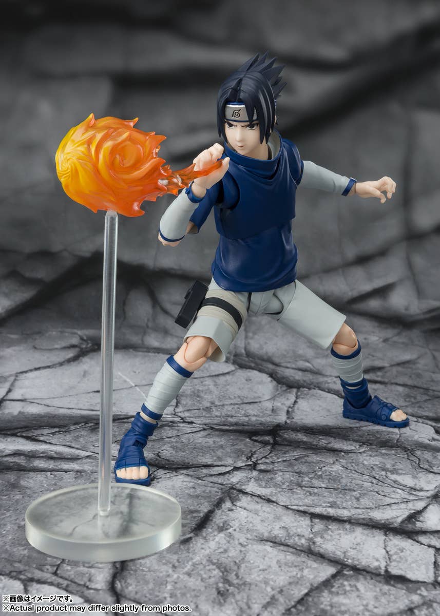 Naruto -  S.H.Figuarts Sasuke Uchiha  A Genius Ninja with Uchiha Blood - Image 8