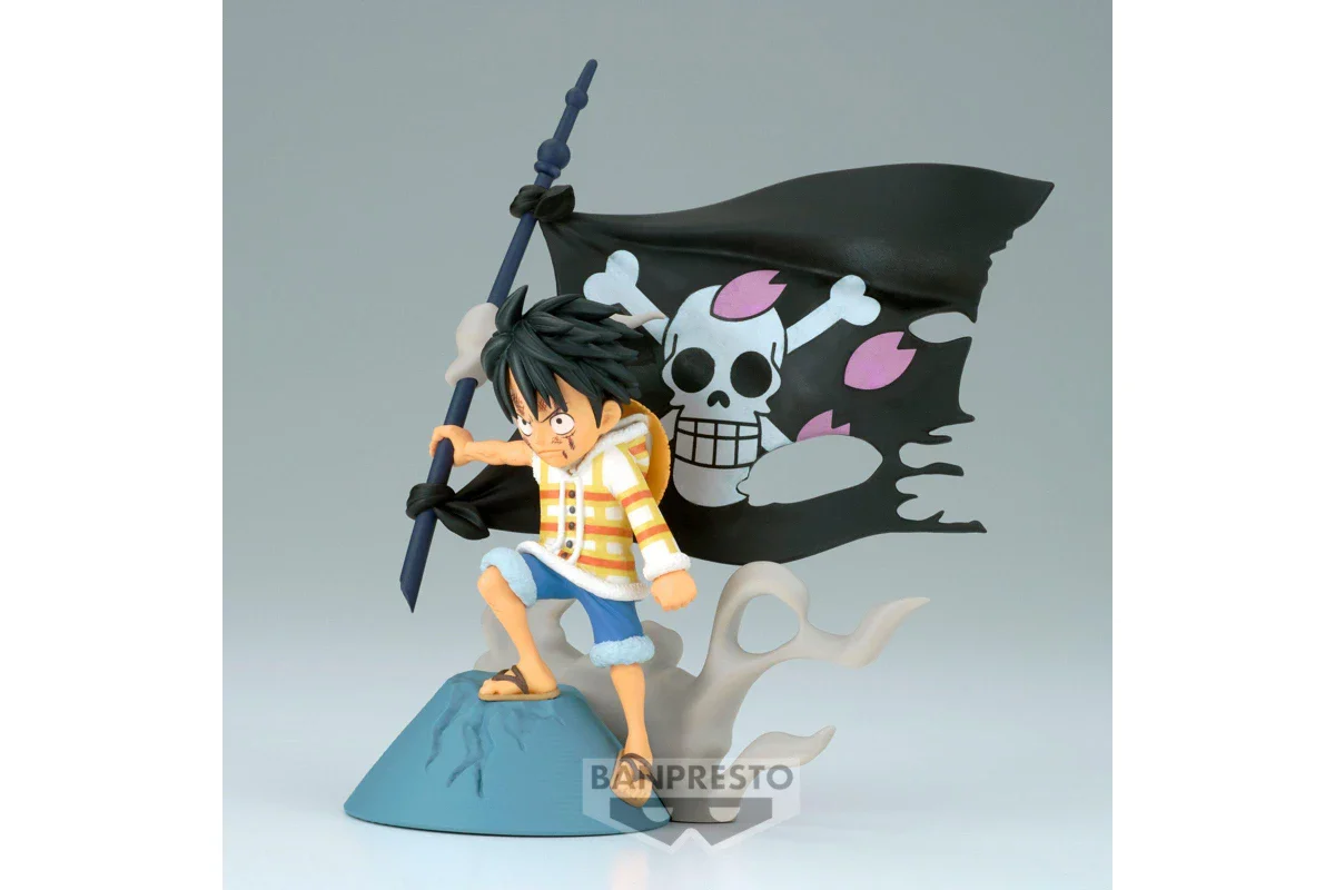 One Piece - Banpresto - WCF Log Stories Cranenking Figure - Monkey D. Luffy - Image 2