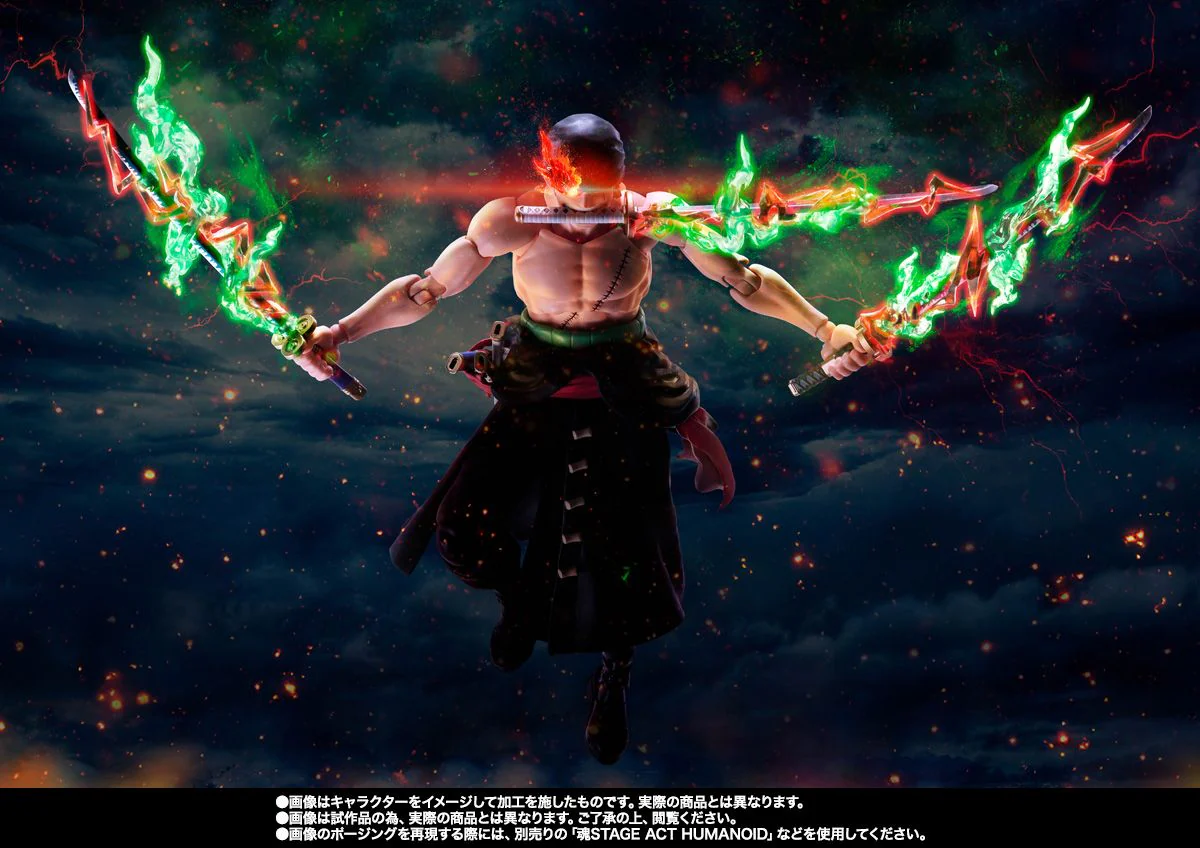 One Piece - S.H.Figuarts Roronoa Zoro - The King Of Hell [PRE-ORDER] - Image 10