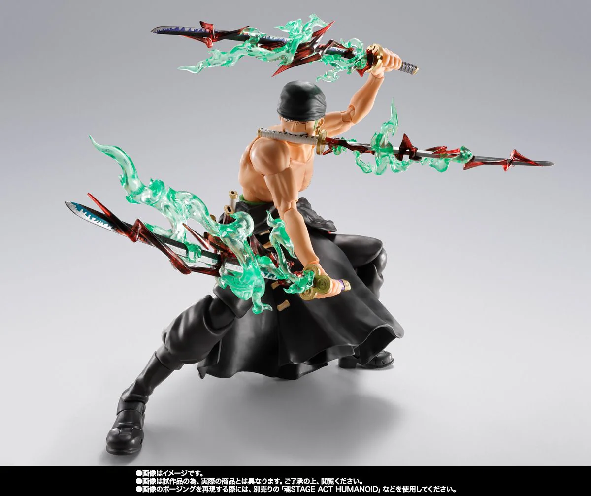 One Piece - S.H.Figuarts Roronoa Zoro - The King Of Hell [PRE-ORDER] - Image 6