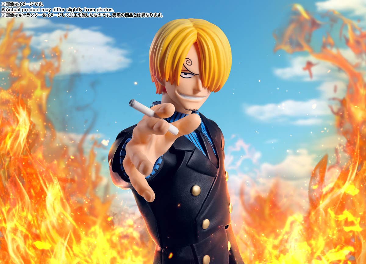 One Piece - S.H.Figuarts Sanji Romance Dawn - Image 12