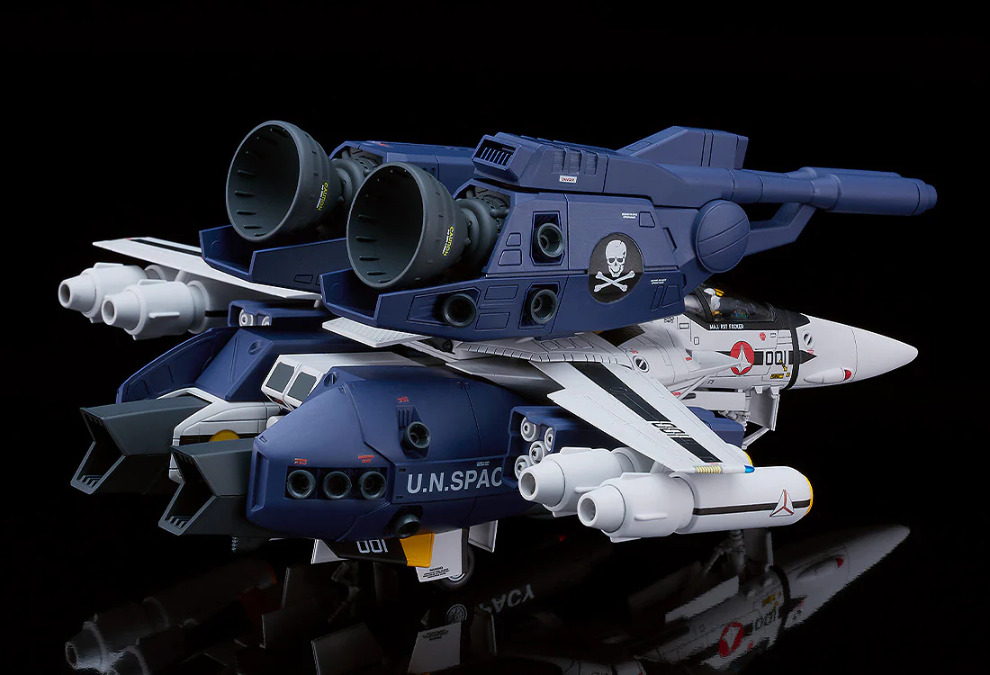 PLAMAX - 1/72 PX08 VF-1S Strike Fighter Valkyrie Skull Leader (Macross: Do You Remember Love?) - Image 3