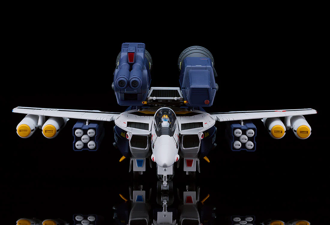 PLAMAX - 1/72 PX08 VF-1S Strike Fighter Valkyrie Skull Leader (Macross: Do You Remember Love?) - Image 4