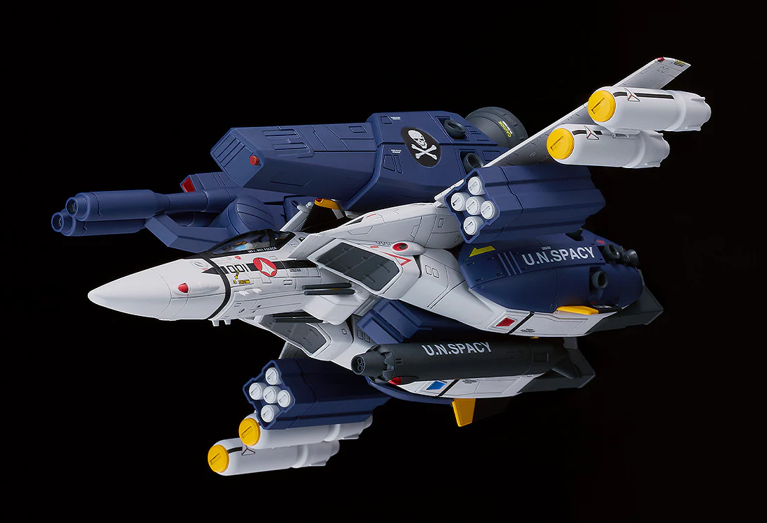 PLAMAX - 1/72 PX08 VF-1S Strike Fighter Valkyrie Skull Leader (Macross: Do You Remember Love?) - Image 5