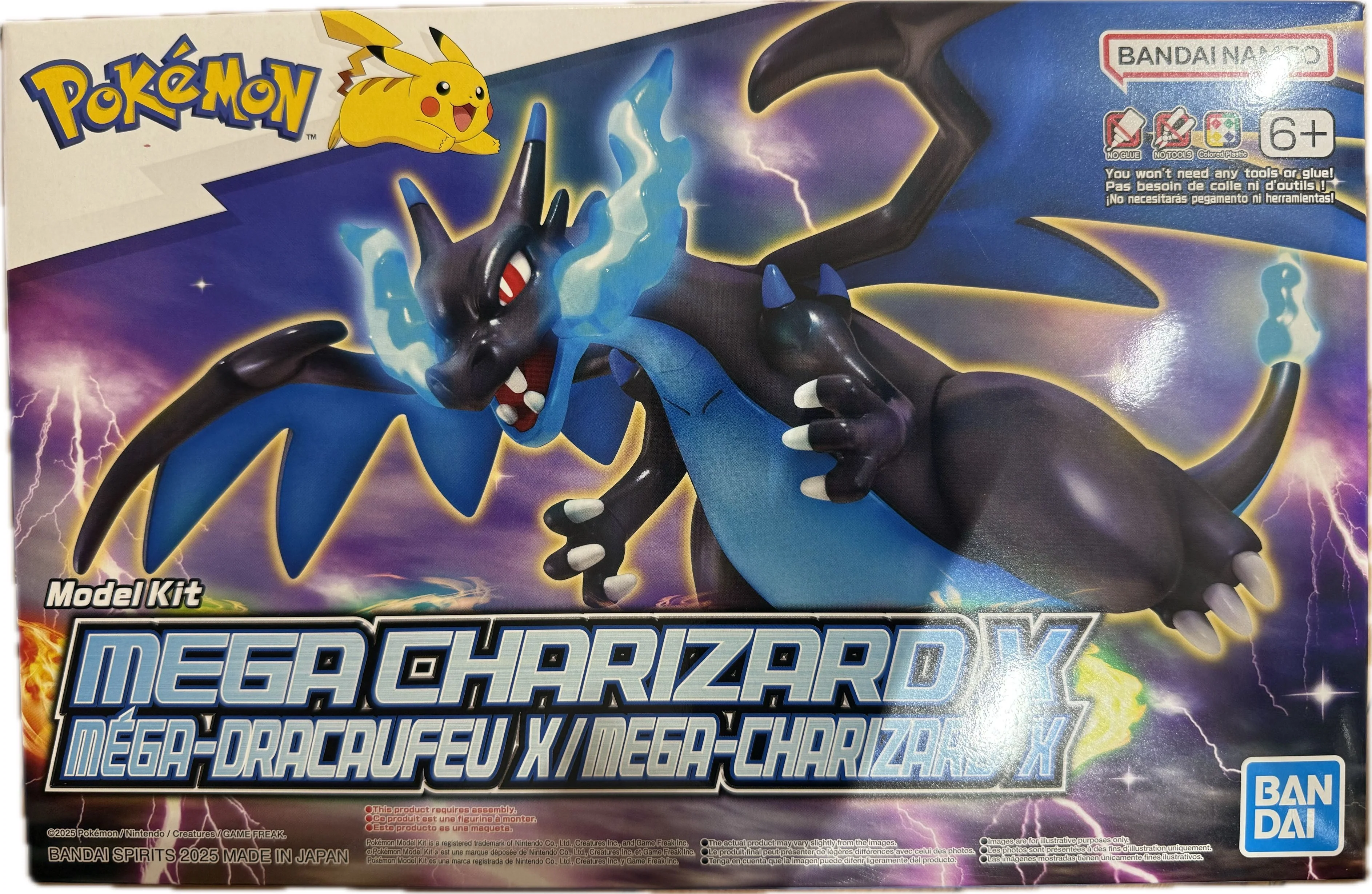 POKEMON - Mega Charizard X Pokemon Model Kit - Image 4