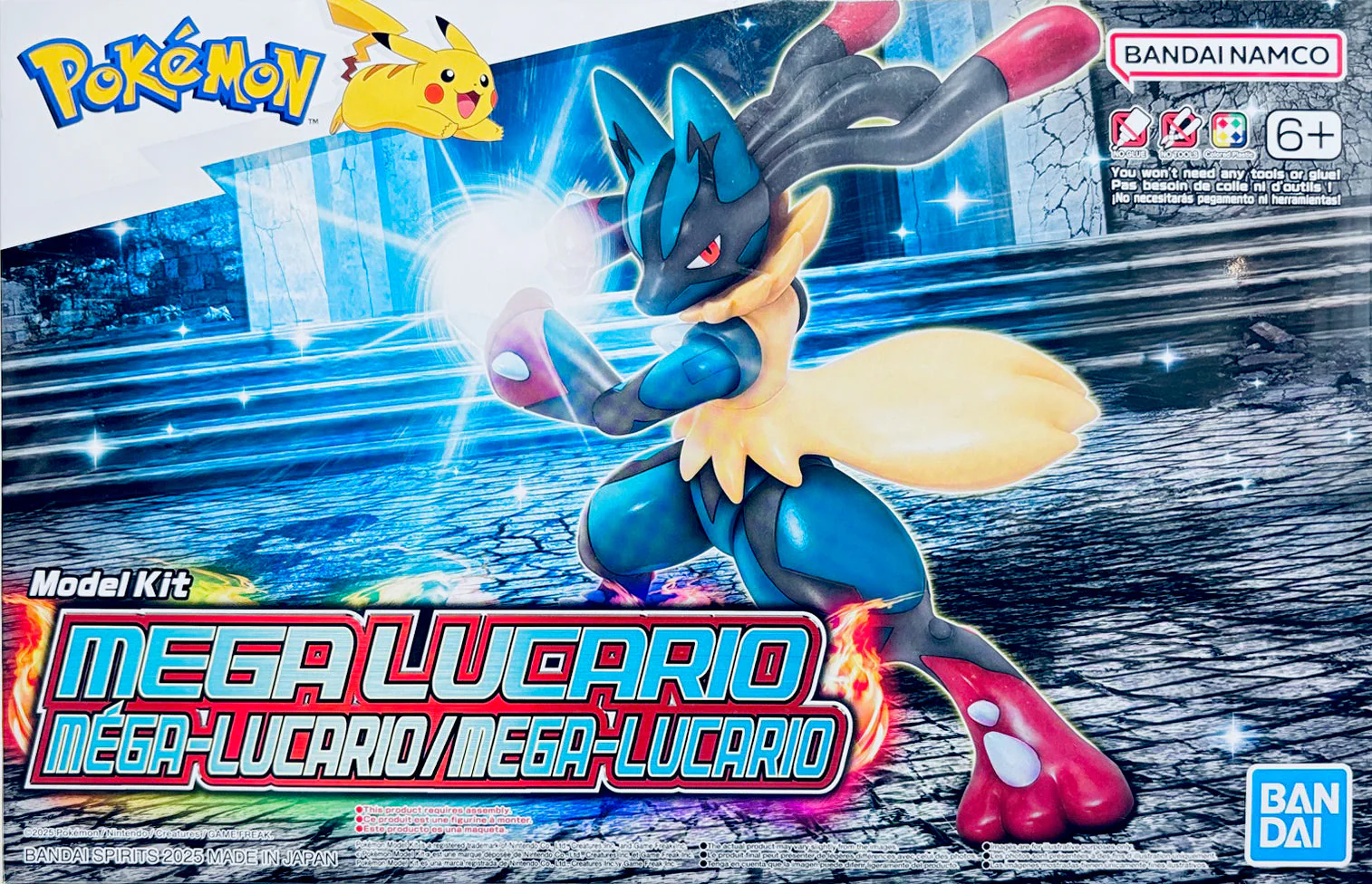 POKEMON - Mega Lucario Pokemon Model Kit - Image 5