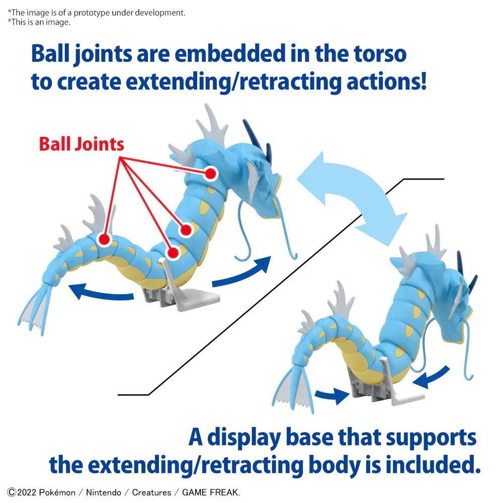 POKEMON - Model Kit Gyarados - Image 3