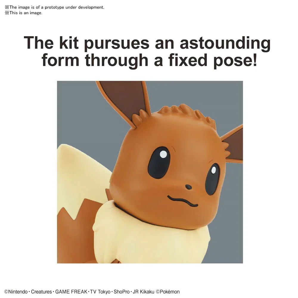 POKEMON - Model Kit Quick!! 04 Eevee - Image 3