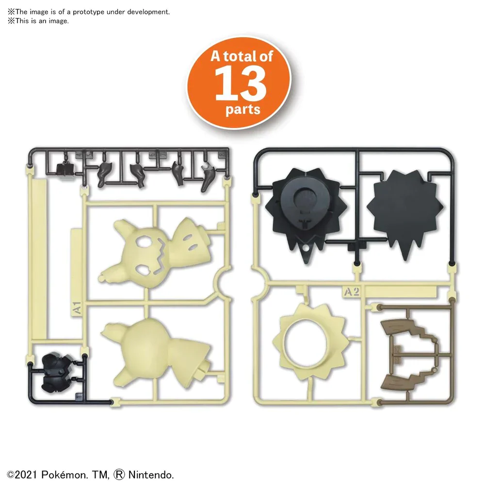 POKEMON - Model Kit Quick!! 08 Mimikyu - Image 4