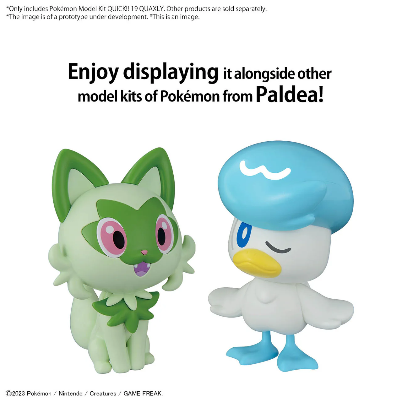 POKEMON - Model Kit Quick!! 19 Quaxly Model Kit - Image 3